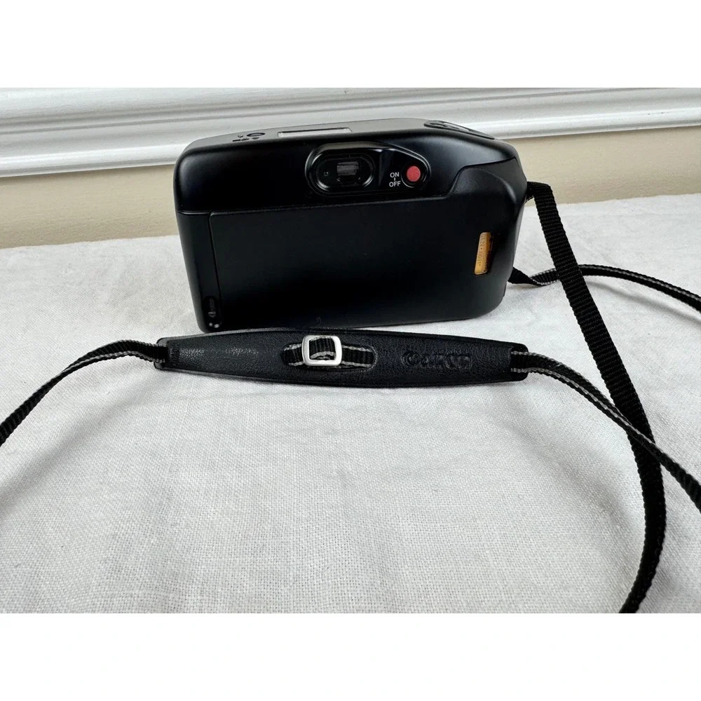 Canon Sure Shot Zoom-S 35mm Film Camera 38-60mm f/3.8-5.6 Lens Black Vintage